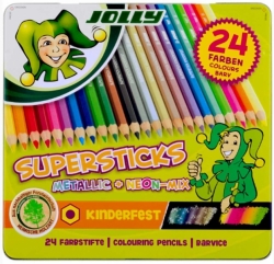 JOLLY Superstick Kinderfest - sada 24 ks - MIX