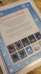 Julens alla färger (Všechny barvy Vánoc) Malarbok - Maria Trolle - švédské vydání