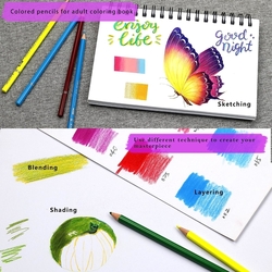 KALOUR 72 Count Colored Pencils - sada 72 ks