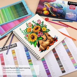 KALOUR Premium colored pencils - sada 520 ks 