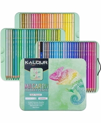 KALOUR Premium colored pencils MACARON - sada 72 ks 