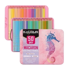KALOUR Premium colored pencils macron- sada 50 ks