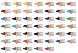 Koh-i-noor WAX akvarelové pastelky  - různé barvy