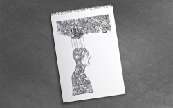 Crazy Drawings - CRAZY STEAMPUNK - colouring book