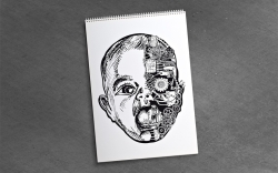 Crazy Drawings - CRAZY STEAMPUNK - colouring book