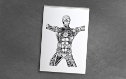 Crazy Drawings - CRAZY STEAMPUNK - colouring book