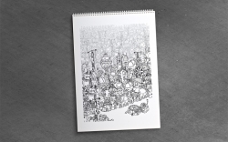 Crazy Drawings - CRAZY STEAMPUNK - colouring book