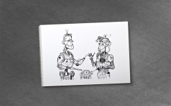 Crazy Drawings - CRAZY STEAMPUNK - colouring book