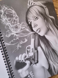 Kuntergrau - Coloring book by Sarah Richter - s podpisem autorky 