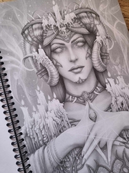 Kuntergrau - Coloring book by Sarah Richter - s podpisem autorky 