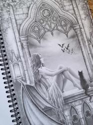 Kuntergrau - Coloring book by Sarah Richter - s podpisem autorky 