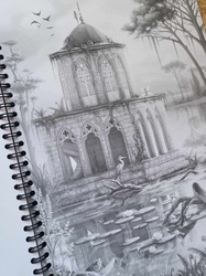 Kuntergrau - Coloring book by Sarah Richter - s podpisem autorky 