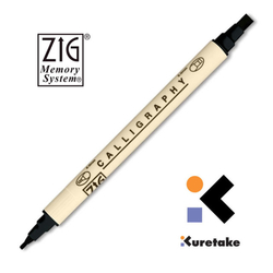ZIG Kuretake Calligraphy - 010 Black - 2 mm/5 mm