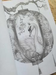Lantern Worlds (Magic Worlds 17) - Coloring Book for Adults - Mia Quinn