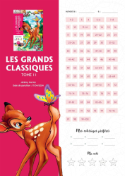 Livre compagnon - Les trackers de coloriages mystères Disney - colouring tracker - vybarvovací deník