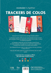 Livre compagnon - Les trackers de coloriages mystères Disney - colouring tracker - vybarvovací deník