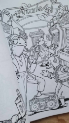 Lost In Time: A Mr. Fogherty coloring book - R.J.Hampson 