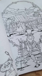 Lost In Time: A Mr. Fogherty coloring book - R.J.Hampson 