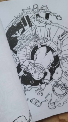 Lost In Time: A Mr. Fogherty coloring book - R.J.Hampson 