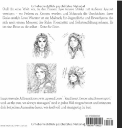 Love Warrior: Malbuch für Kriegerinnen der Liebe