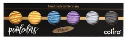 COLIRO Pearl Color Set PHARAO - sada 6 ks - perleťové akvarelové barvy