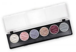 Finetec COLIRO Pearl Color Set FAIRYTALE - sada 6 ks - perleťové akvarelové barvy