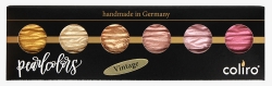 COLIRO Pearl Color Set VINTAGE - sada 6 ks - perleťové akvarelové barvy