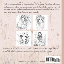 Mademoiselle Fleur: Malbuch für Blumenkinder