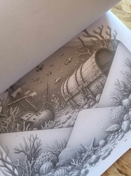 Magic Envelopes - Coloring Book for Adults - Mia Quinn 