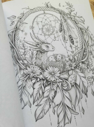 Magical Dreamcatchers Coloring Book - Max Brenner  