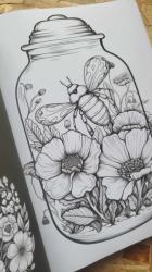 Magical Life in a Jar: A Fantasy Coloring Book for Adults - Mary Rowse