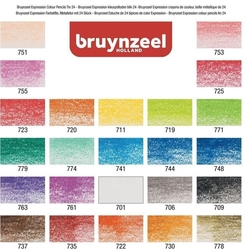 Bruynzeel Expression Colour - umělecké pastelky - sada 24 kusů - kopie