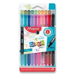 Maped LINER GraphPeps DECO - 20 kusů - designový vzhled