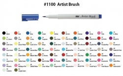 Marvy Uchida Artist brush - umělecká fix se štětečkovým hrotem - různé barvy