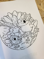 Matchstick Mouse: A Springtime Coloring Book