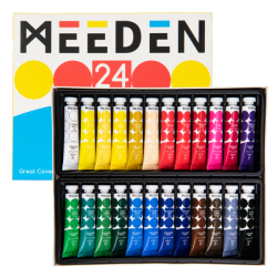 Meeden - Sada kvašových barev - 24x12ml 