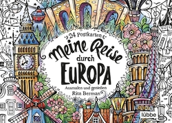 Meine Reise durch Europa - Rita Berman - pohlednice