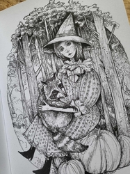 Memories postcards Coloring book - Karolina Kubikowska 