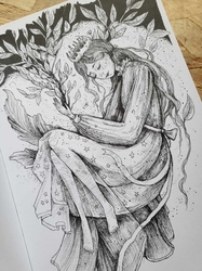 Memories postcards Coloring book - Karolina Kubikowska 