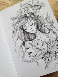 Memories postcards Coloring book - Karolina Kubikowska 