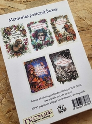 Memories postcards Coloring book - A5 - Karolina Kubikowska 