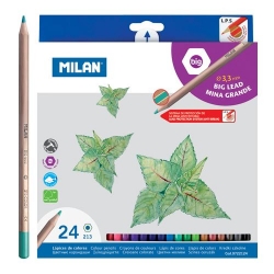 MILAN umělecké pastelky - sada 24 ks - v papíru