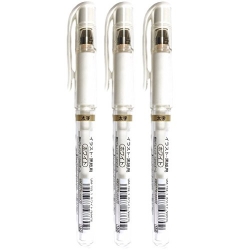 Gelové pero Uni-Ball SIGNO UM-153 BROAD - WHITE 1 mm - bílé