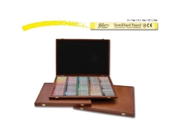 Mungyo Gallery High Quality Artist´s Semi Hard Pastels - polovrdé křídy v kufříku - 120 ks