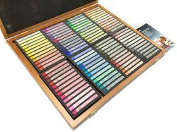 Mungyo Gallery High Quality Artist´s Semi Hard Pastels - polovrdé křídy v kufříku - 96 ks