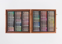 Mungyo Gallery Artist´s Extra Fine Soft Pastels - extra měkké křídy - 90 ks - v dřevěném kufru