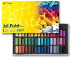 Mungyo Soft Pastel for artists - měkké mini křídy - 48 ks