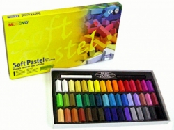 Mungyo Soft Pastel for artists - měkké mini křídy - 48 ks