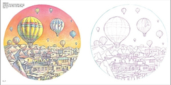My healing trip coloring book - KOREA