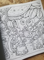 Mystery Island Coloring Book
